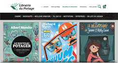 Desktop Screenshot of librairieduportage.com